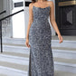 ✨ Sequin Backless Split Maxi Dress | Glamorous Evening Gown for Women 💃