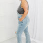 Judy Blue – Melina – Overall in voller Größe mit geradem Bein und Used-Look