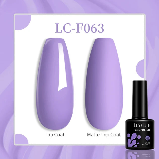 Vernis à ongles gel 7ML, 129 couleurs, vernis UV semi-permanent à LED pour manucure Nail Art 
