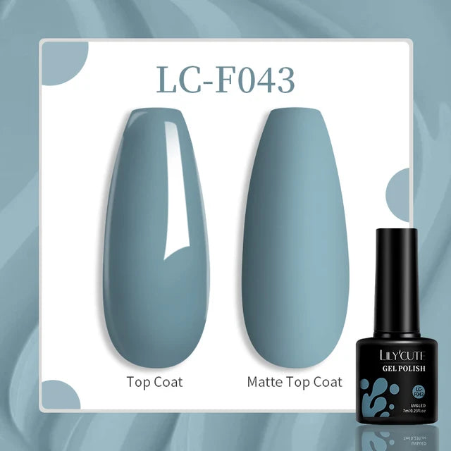 Vernis à ongles gel 7ML, 129 couleurs, vernis UV semi-permanent à LED pour manucure Nail Art 