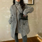 Temperament Small Suit Collar Woolen Coat Women - ladieskits - jacket