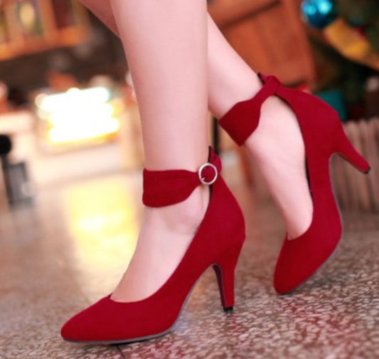 Women's shoes pointed high heels - ladieskits - 0