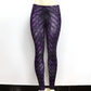 High Waist Iron Weave Print Push Up Yoga Workout Leggings - ladieskits