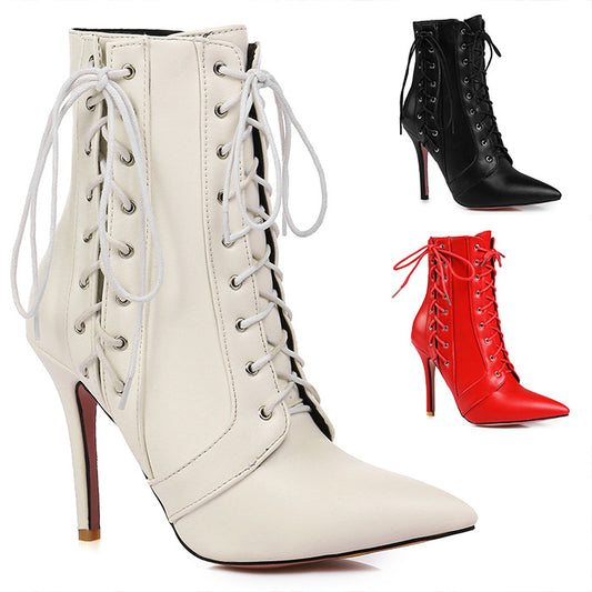 Stiletto high heel single boots - ladieskits - 0