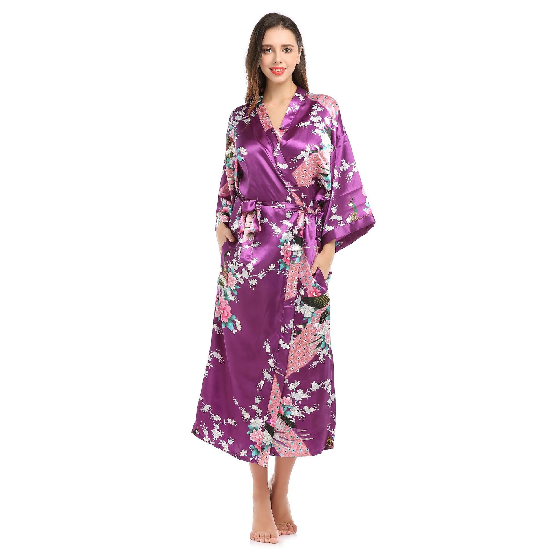 Ladies silk pajamas simulation silk pajamas - ladieskits - women pajamas