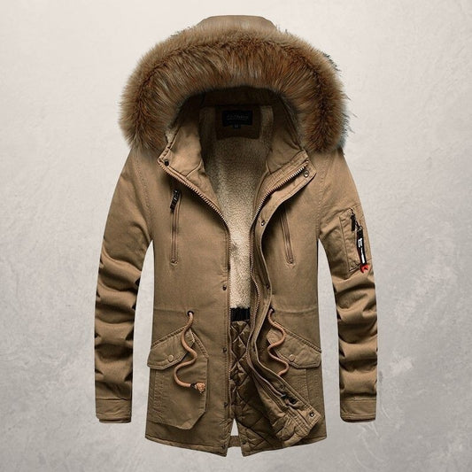Winter Jacket Men's Trend Big Cotton Jacket - ladieskits - 0