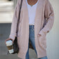 Long Knitted Cardigan Twisted Rope Knitted Solid Color Sweater - ladieskits - sweatshirt vs sweater
