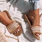 Flache Sandalen und Flip-Flops für Damen in großen Größen