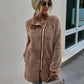 Women Clothes Winter Warm Pocket Fur Coat - ladieskits - jacket