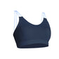 European And American New Sports Underwear Women'S Shockproof Quick-Drying Vest Amazon Contrast Color Running Fitness Yoga Beauty Back Bra - ladieskits - 0