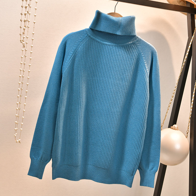 Ladies Autumn Winter Knitted Pullover Ladies Sweater - ladieskits - 0