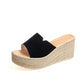 Slippers Women Summer New Style Korean Beach Shoes High Heels - ladieskits - 0