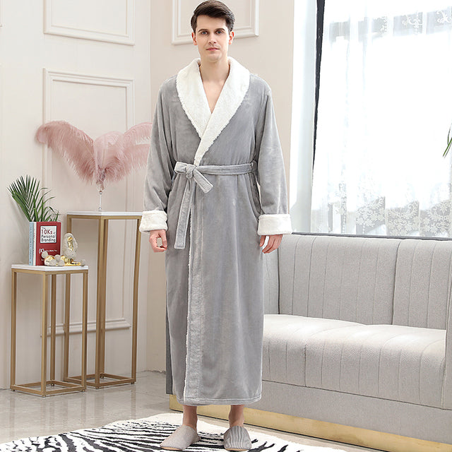 Winter Flannel Nightgown Pajamas Thickened - ladieskits - women pajamas