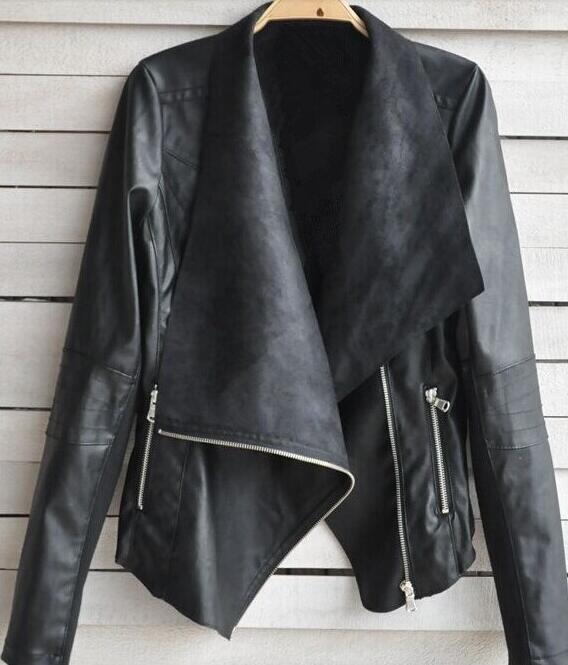 Winter Women Coat Motorcycle Leather Jacket PU Clothes - ladieskits - jacket