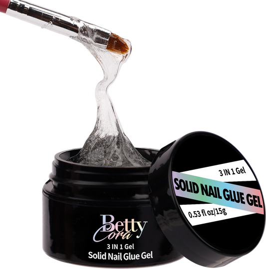 Gel colle à ongles solide Bettycora 3 EN 1 