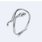 925 Silver Ring Serpentine Couple Rings Korean Creative Animal Rings - ladieskits - 0