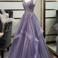2023 New Arrival Lace Top Prom Dress with Ruffle Skirt