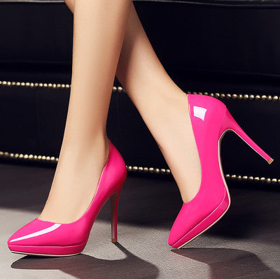 Stiletto pointed high heels - ladieskits - 0