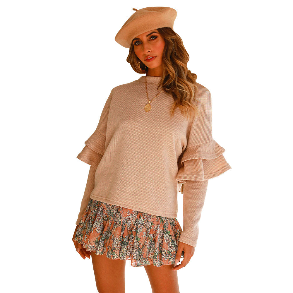 Long Sleeve Knitted Thin Sweater