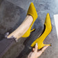 High Heels Black Stiletto Professional Shoes - ladieskits - 0