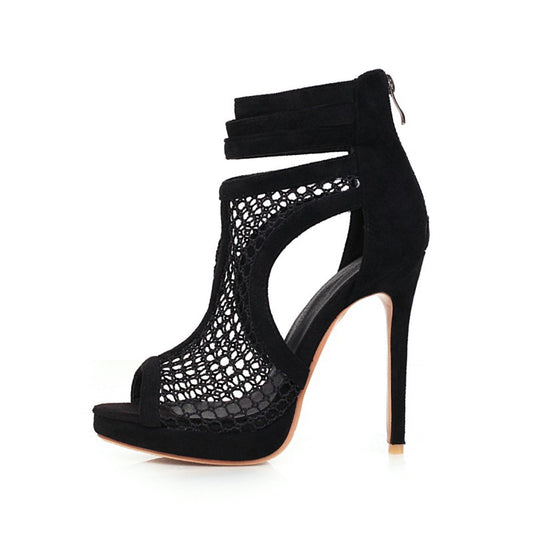 Stiletto boots with high heels - ladieskits - 0