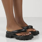 Women's Platform Heightened Roman Shoes Flip Flops