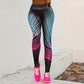 Gym Yoga Pants Sports Outfit for Women Professional Fitness Legging Sport Push Up Tights Pants Printed - ladieskits - 0
