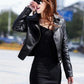 Pu Leather Wear Jacket Autumn Coat For Women Jackets - ladieskits - jacket