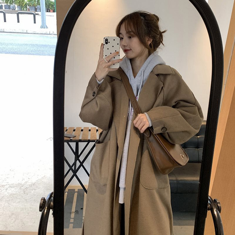 Woolen Jacket Suit Coat Women Winter - ladieskits - 0
