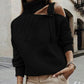 Sweater autumn and winter solid color sweater - ladieskits - 0
