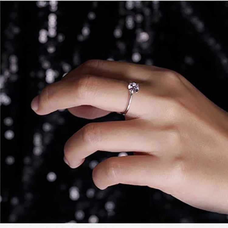 Sterling silver couple rings - ladieskits - luxury rings