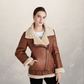 Women's motorcycle jacket leather jacket - ladieskits - 0