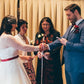 Robes de mariée longueur thé Rockabilly inspirées des années 50 avec manches, GDC1519
