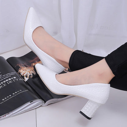 Black pointed high heels - ladieskits - 0