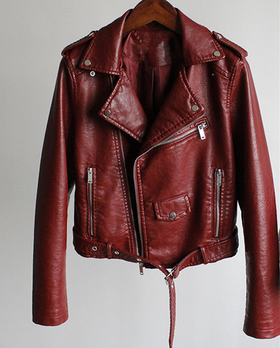 Small leather jacket - ladieskits - 0