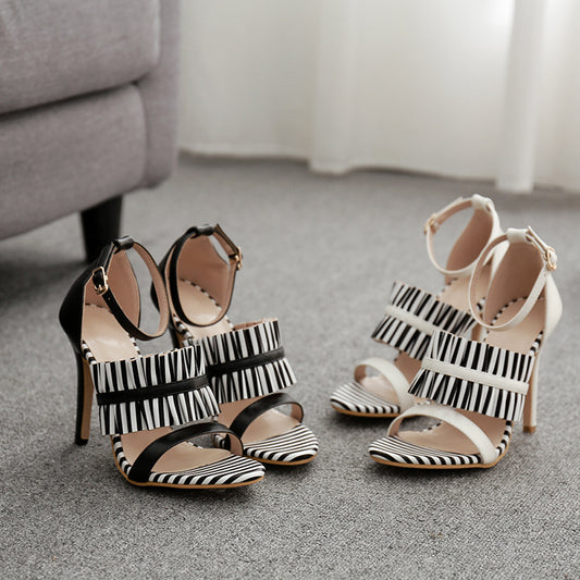 Leopard print fashion high heels - ladieskits - 0