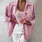 Collar Coat Streetwear Jacket For Women Autumn - ladieskits - jacket