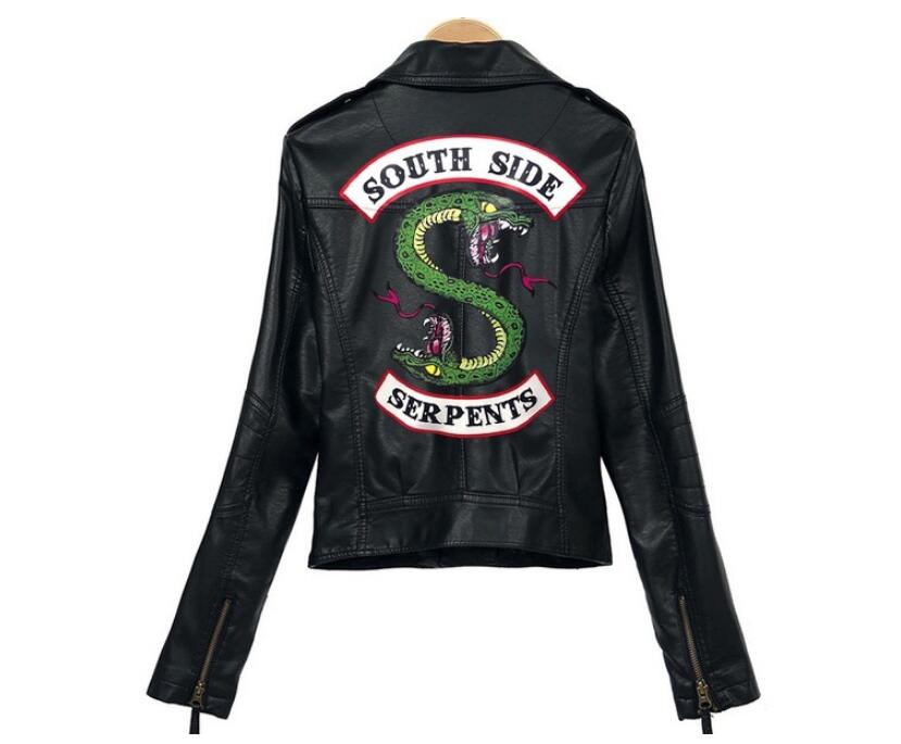 Viper Snake Leather Jacket - ladieskits - 0