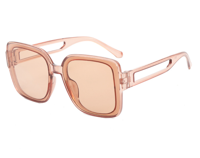 Women's Square Frame New Cutout Sunglasses - ladieskits