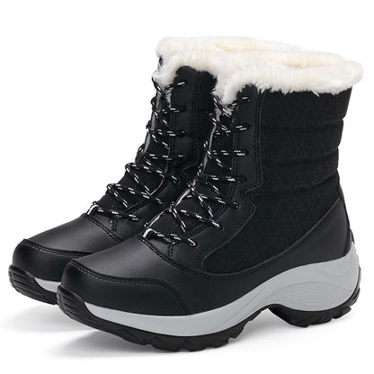 Snow Boots Plush Warm Ankle Boots For Women Winter Shoes - ladieskits - 4