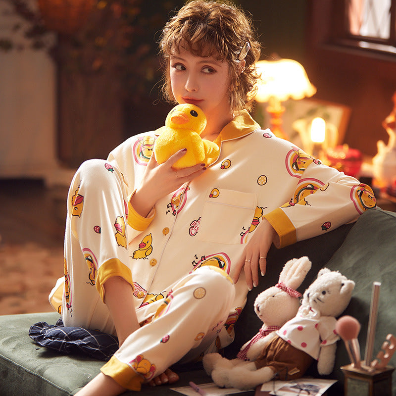 Spring And Autumn Pajamas For Pregnant Women - ladieskits - women pajamas