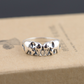 Sterling Silver Rings Fine Of Auspicious Elephant Jewelry Rings For Women Thai Sliver Rings Charms - ladieskits - 0