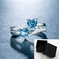 Wholesale of Platinum-plated Copper Rings Jewelry with Zircon Rings - ladieskits - 0