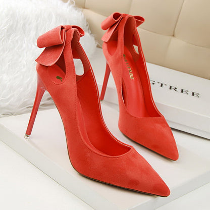 Pointed high heels stiletto shoes - ladieskits - 0