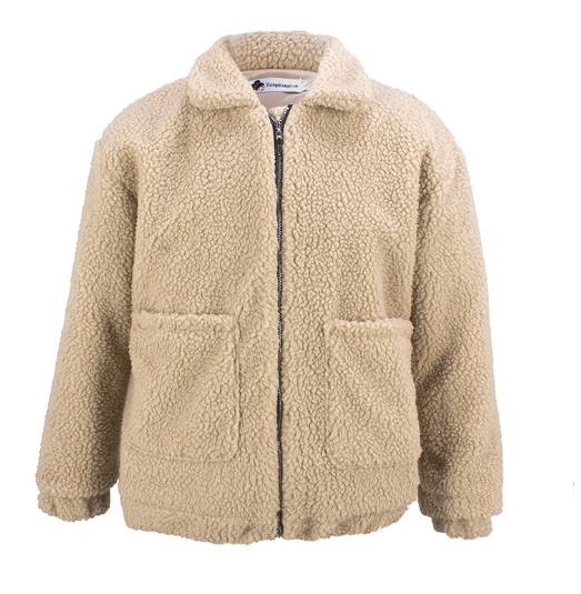 shearling coat jacket women autumn winter warm thick plush coat - ladieskits - 0