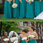 Teal Bridesmaid Dresses,Rustic Bridesmaid Dresses,Long Bridesmaid Dresses,GDC1014