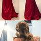 Discount Red Sheath Backless Prom Dress,Red Evening Dress,GDC1156