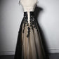 Black Prom Dress,Modest Prom Dress,Country Prom Dress, Long Prom Dress,MA037