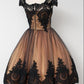 Robe de bal 2022, robe de bal vintage, robe de bal de style années 50, robe de bal courte, Robe De Bal, MA089