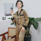 Lapel Home Service Suit Silk Pajamas Women - ladieskits - women pajamas